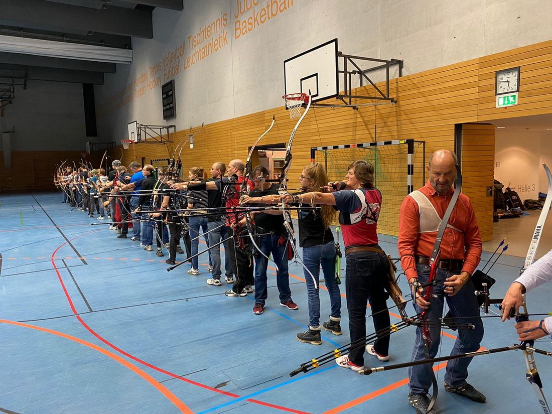 Training in der Halle Astrid-Lindgren-Straße